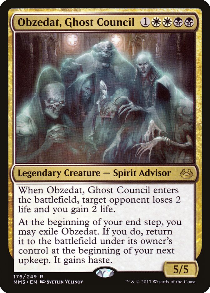 Obzedat, Ghost Council [Modern Masters 2017] | Silver Goblin