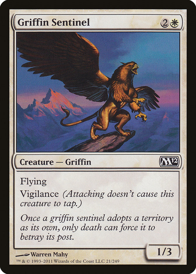Griffin Sentinel [Magic 2012] | Silver Goblin