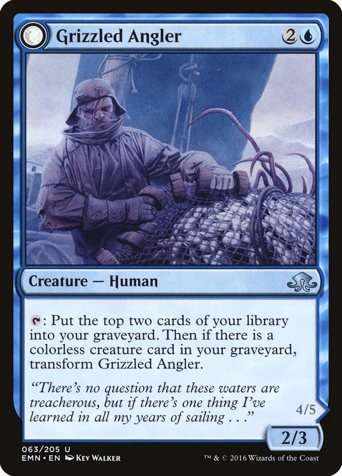 Grizzled Angler (063) - Eldritch Moon
