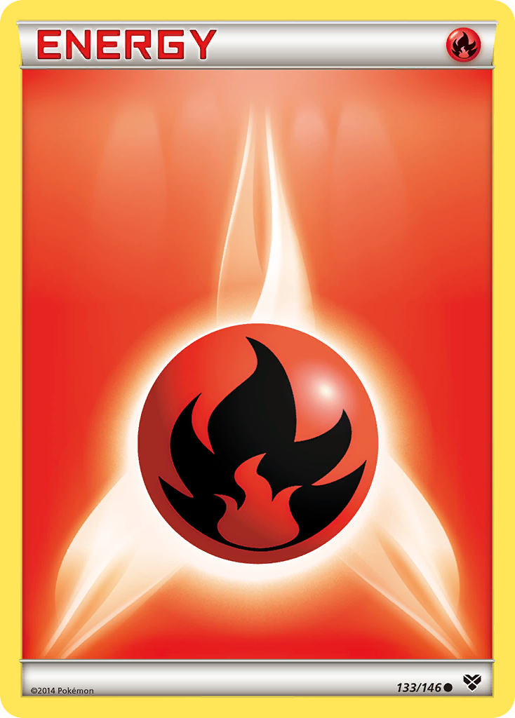 Fire Energy (133/146) [XY: Base Set] | Silver Goblin