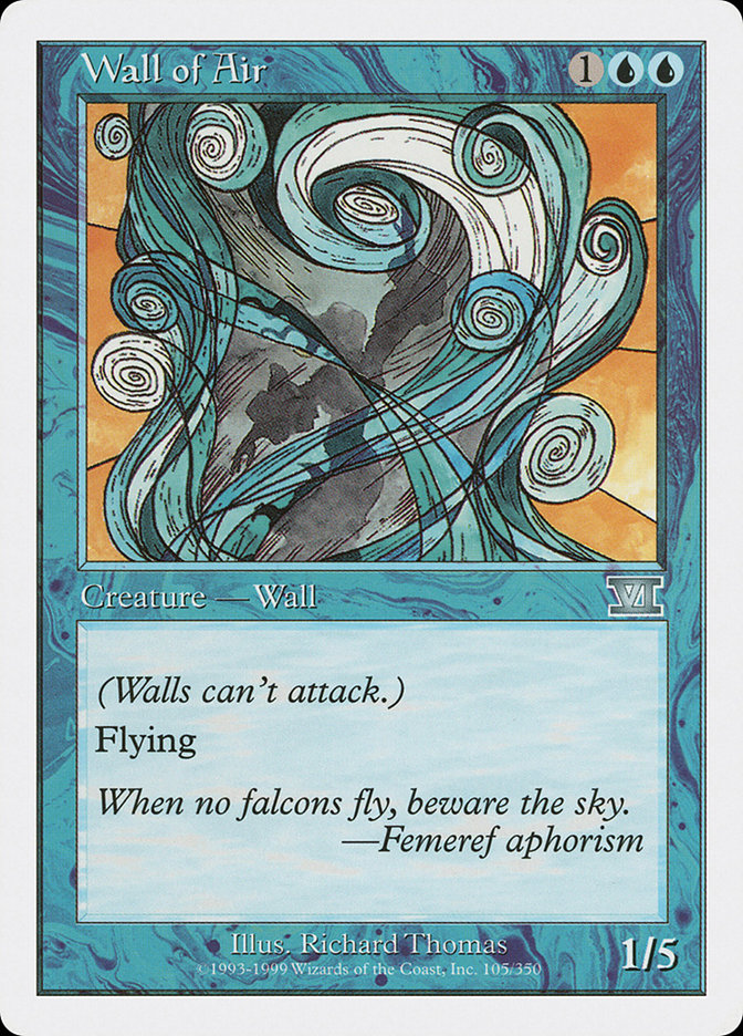 Wall of Air [Classic Sixth Edition] | Silver Goblin