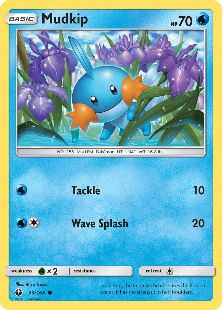 Mudkip (33/168) [Sun & Moon: Celestial Storm] | Silver Goblin