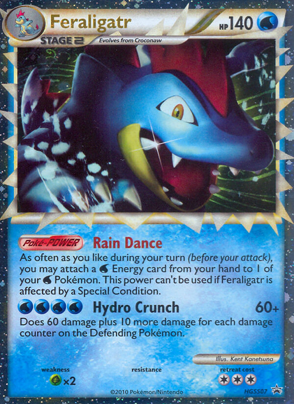 Feraligatr (HGSS07) [HeartGold & SoulSilver: Black Star Promos] | Silver Goblin