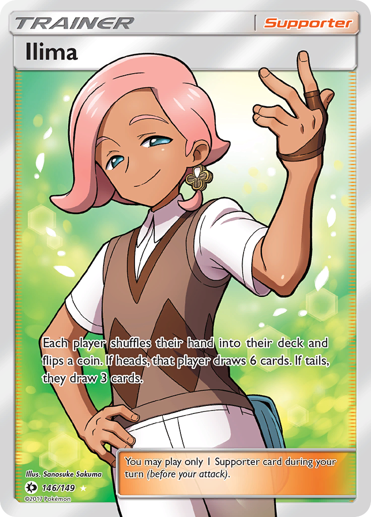 Ilima (146/149) [Sun & Moon: Base Set] | Silver Goblin