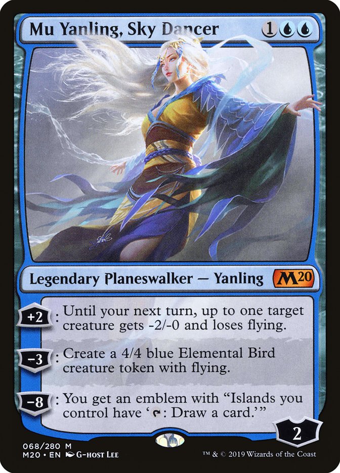 Mu Yanling, Sky Dancer [Core Set 2020] | Silver Goblin