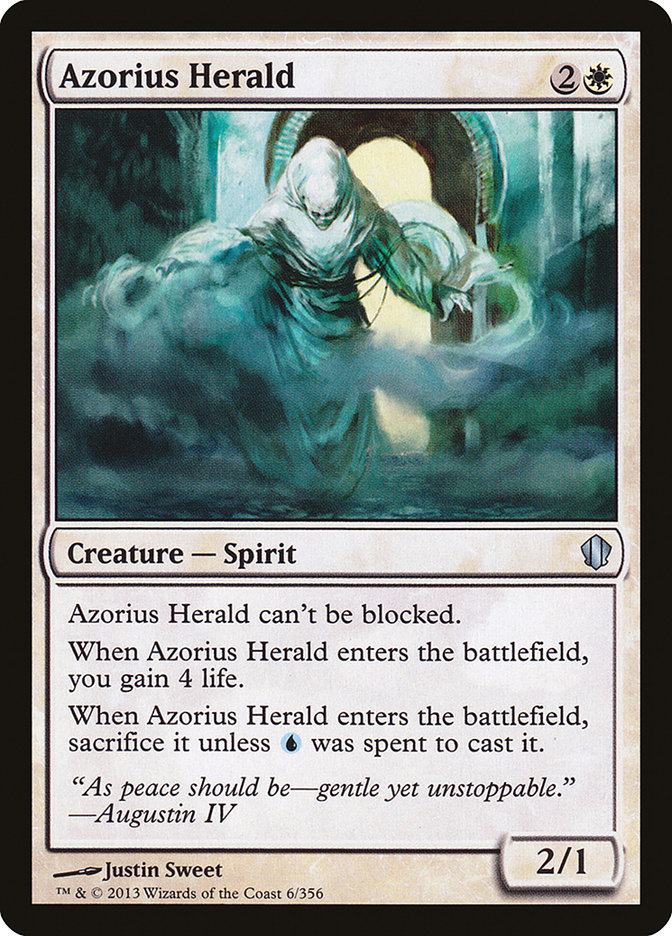 Azorius Herald [Commander 2013] | Silver Goblin