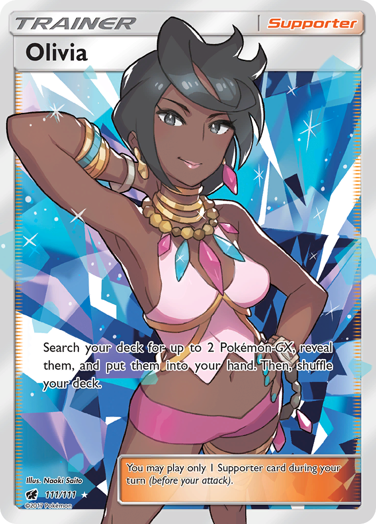 Olivia (111/111) [Sun & Moon: Crimson Invasion] | Silver Goblin