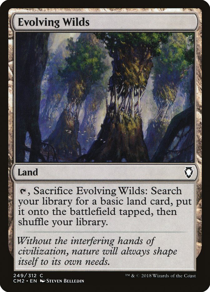 Evolving Wilds [Commander Anthology Volume II] | Silver Goblin