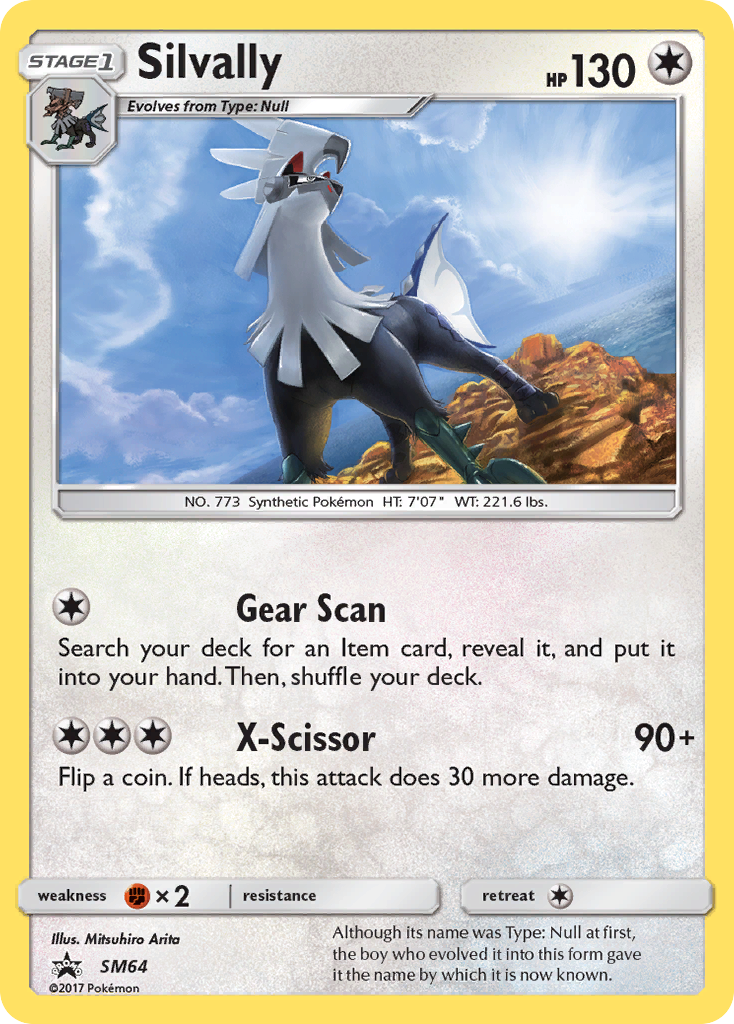 Silvally (SM64) [Sun & Moon: Black Star Promos] | Silver Goblin