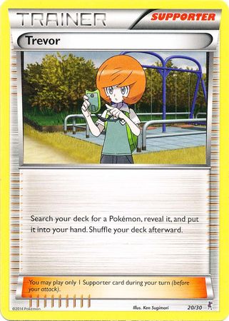 Trevor (20/30) [XY: Trainer Kit 1 - Bisharp] | Silver Goblin