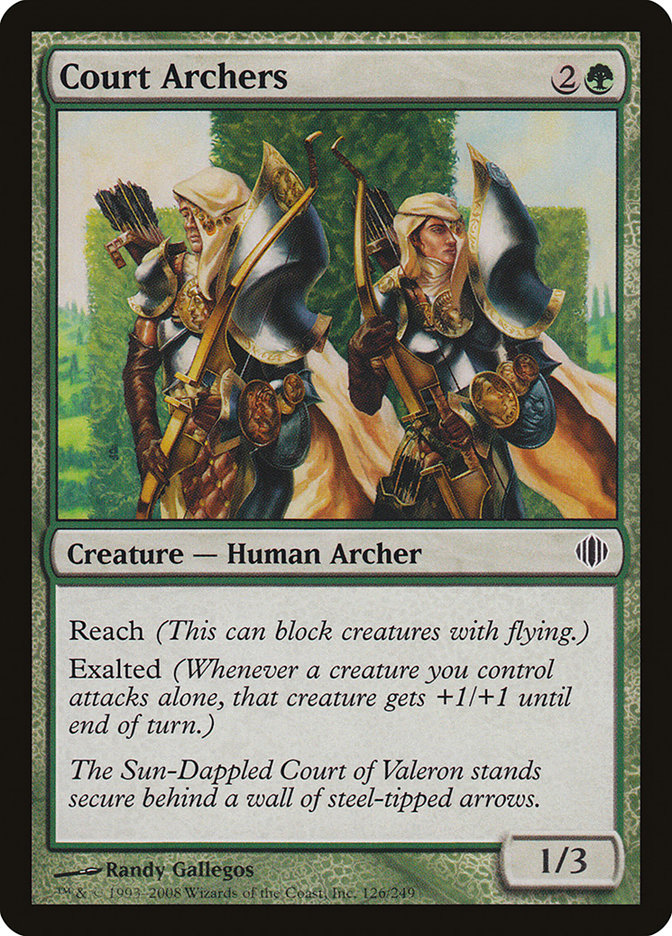 Court Archers [Shards of Alara] | Silver Goblin