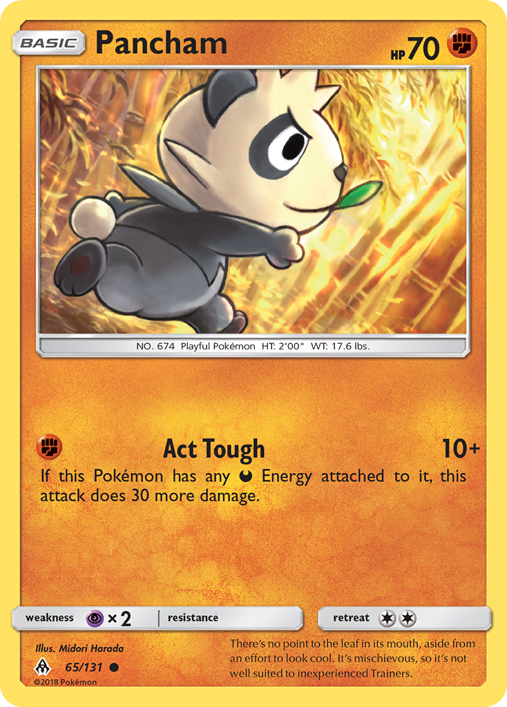 Pancham (65/131) [Sun & Moon: Forbidden Light] | Silver Goblin