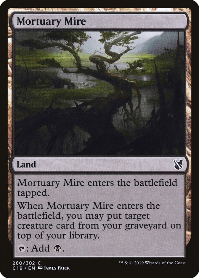 Mortuary Mire [Commander 2019] | Silver Goblin