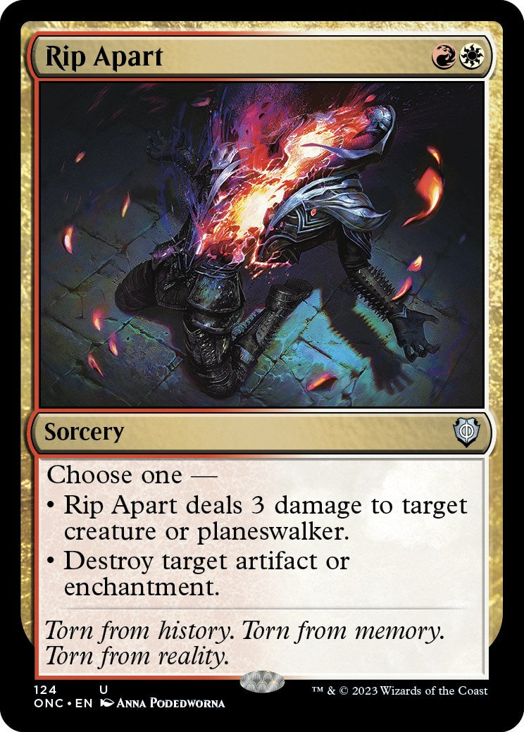 Rip Apart [Phyrexia: All Will Be One Commander] | Silver Goblin
