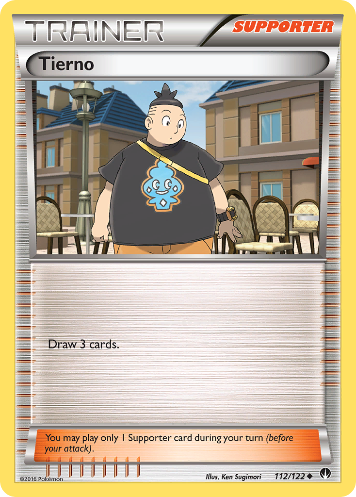 Tierno (112/122) [XY: BREAKpoint] | Silver Goblin