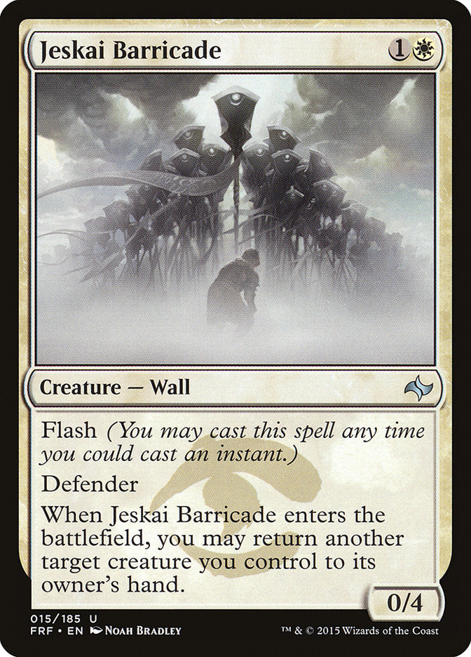 Jeskai Barricade [Fate Reforged] | Silver Goblin