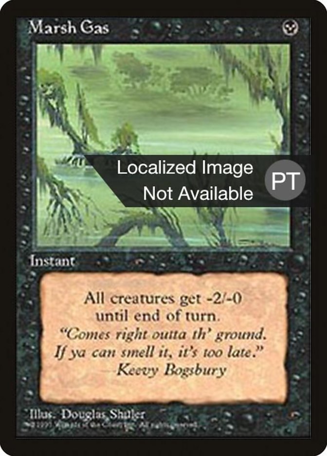 Marsh Gas [Fourth Edition (Foreign Black Border)] | Silver Goblin