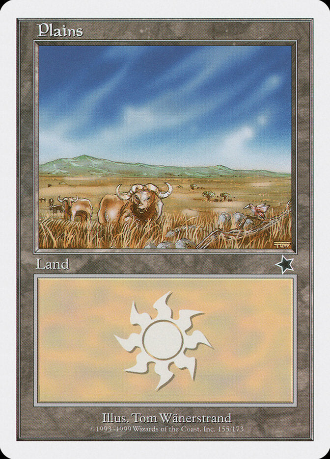 Plains (155) [Starter 1999] | Silver Goblin