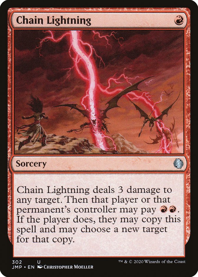 Chain Lightning [Jumpstart] | Silver Goblin