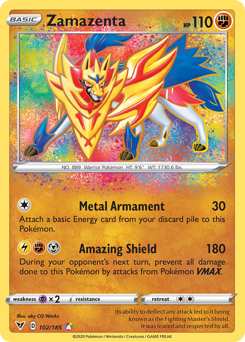 Zamazenta (102/185) [Sword & Shield: Vivid Voltage] | Silver Goblin