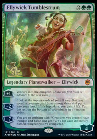Ellywick Tumblestrum [Dungeons & Dragons: Adventures in the Forgotten Realms Prerelease Promos] | Silver Goblin