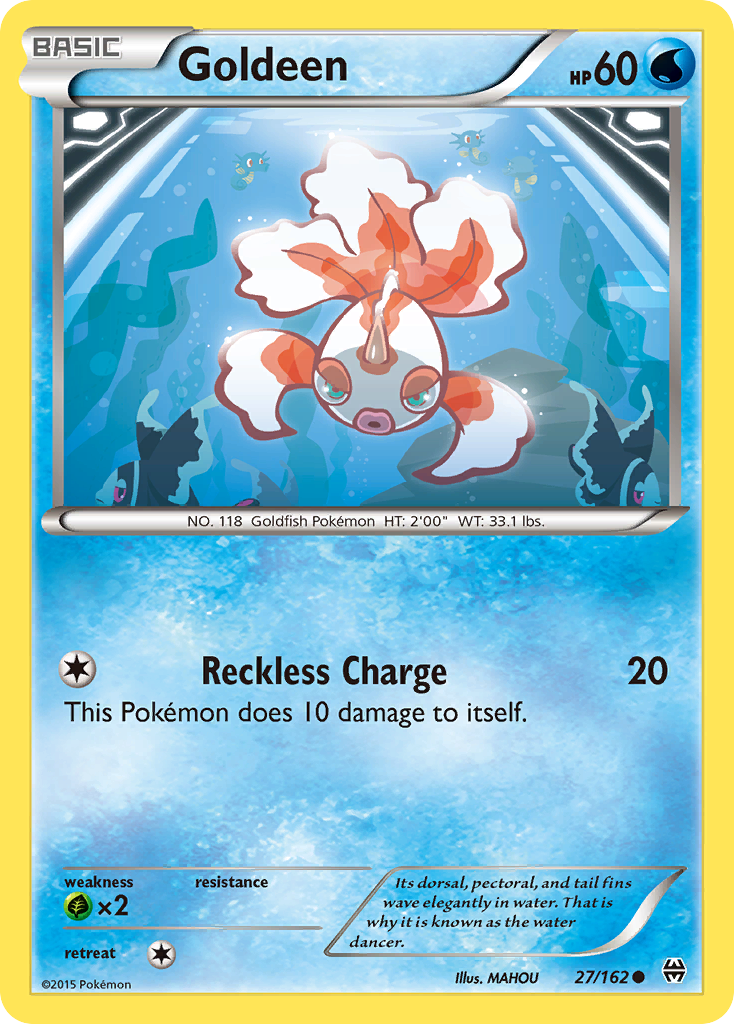 Goldeen (27/162) [XY: BREAKthrough] | Silver Goblin