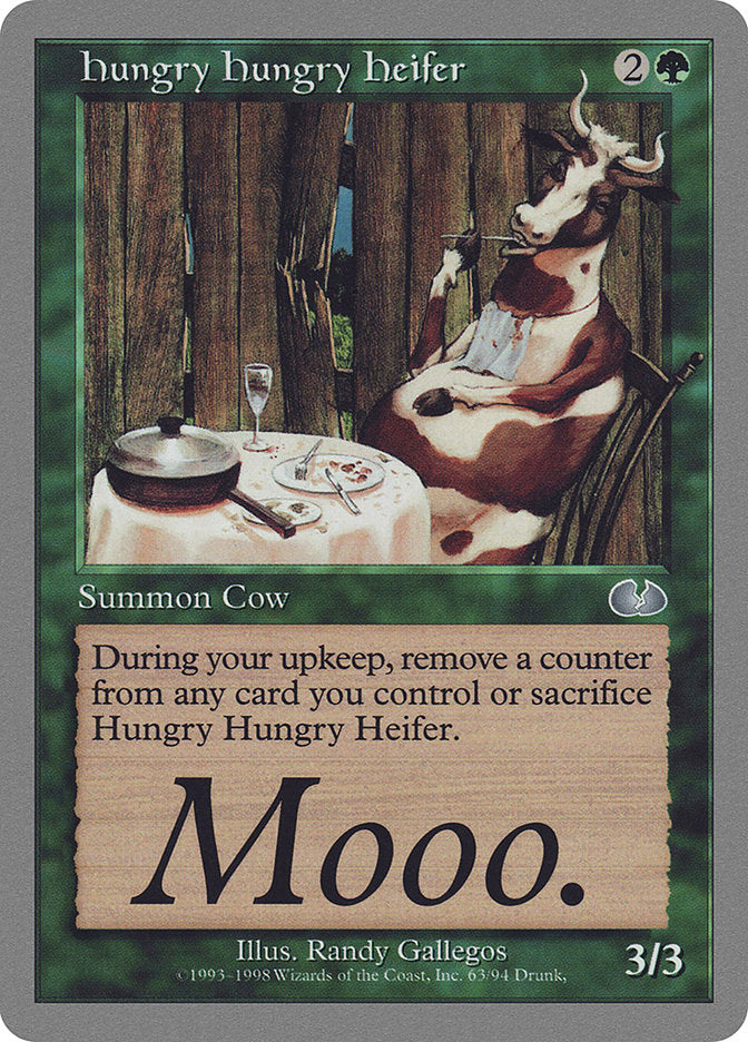 Hungry Hungry Heifer [Unglued] | Silver Goblin