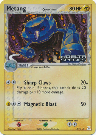 Metang (49/113) (Delta Species) (Stamped) [EX: Delta Species] | Silver Goblin