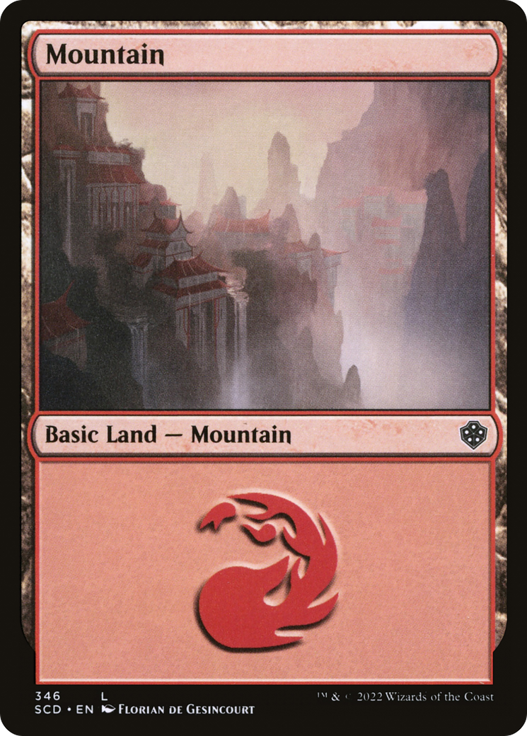 Mountain (346) [Starter Commander Decks] | Silver Goblin