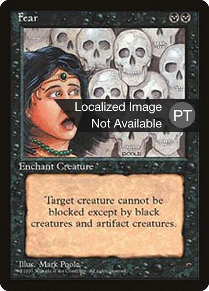 Fear [Fourth Edition (Foreign Black Border)] | Silver Goblin