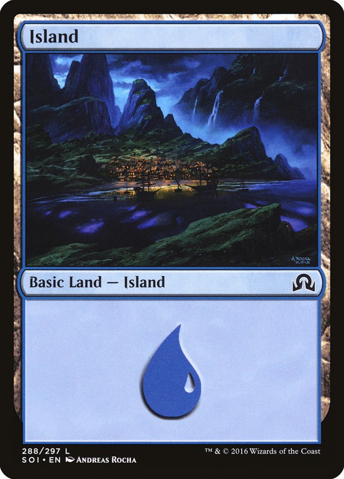 Island (288) [Shadows over Innistrad] | Silver Goblin