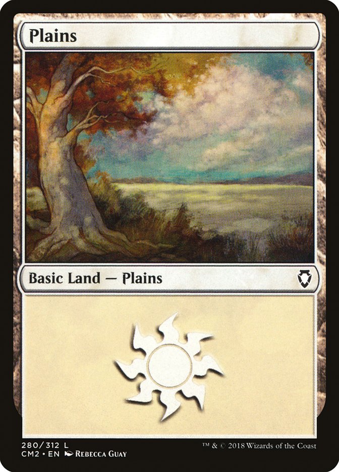 Plains (280) [Commander Anthology Volume II] | Silver Goblin