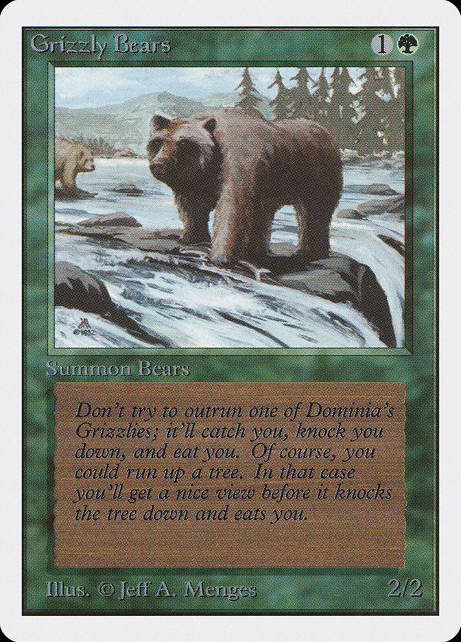 Grizzly Bears [Unlimited Edition] | Silver Goblin