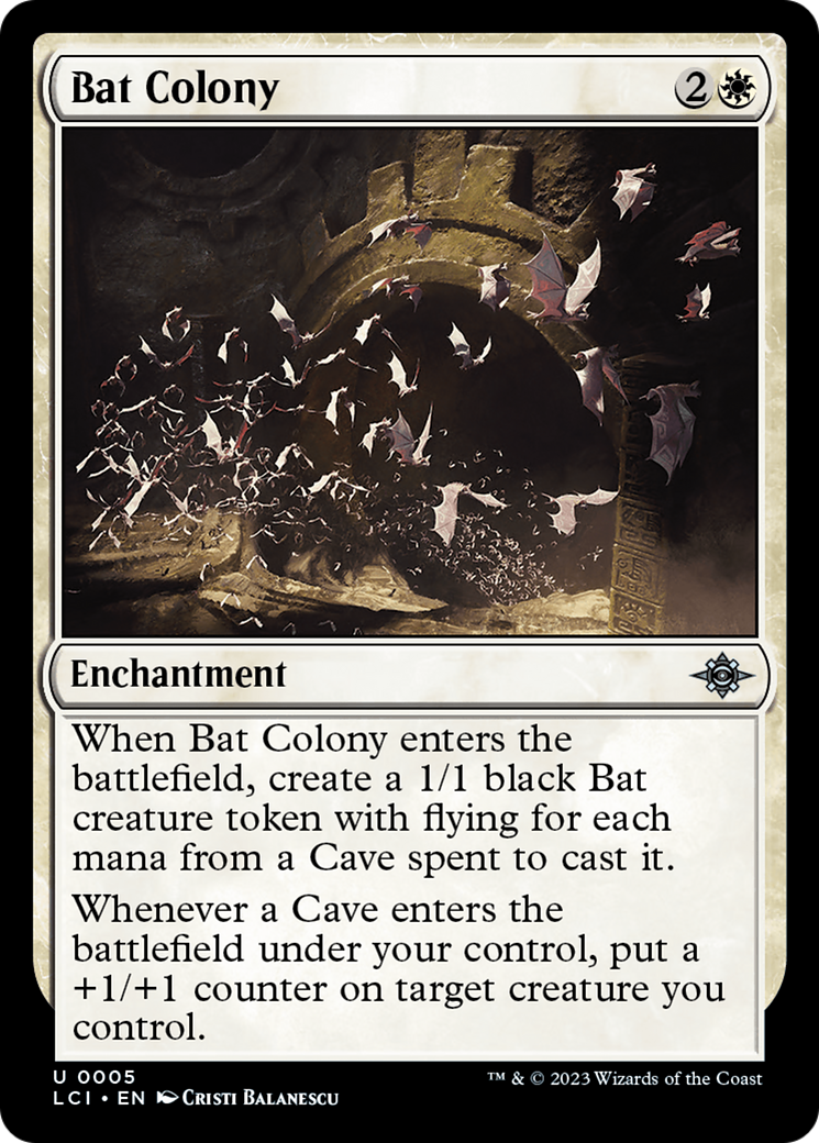 Bat Colony [The Lost Caverns of Ixalan] | Silver Goblin