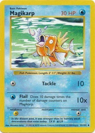 Magikarp (35/102) [Base Set Shadowless Unlimited] | Silver Goblin