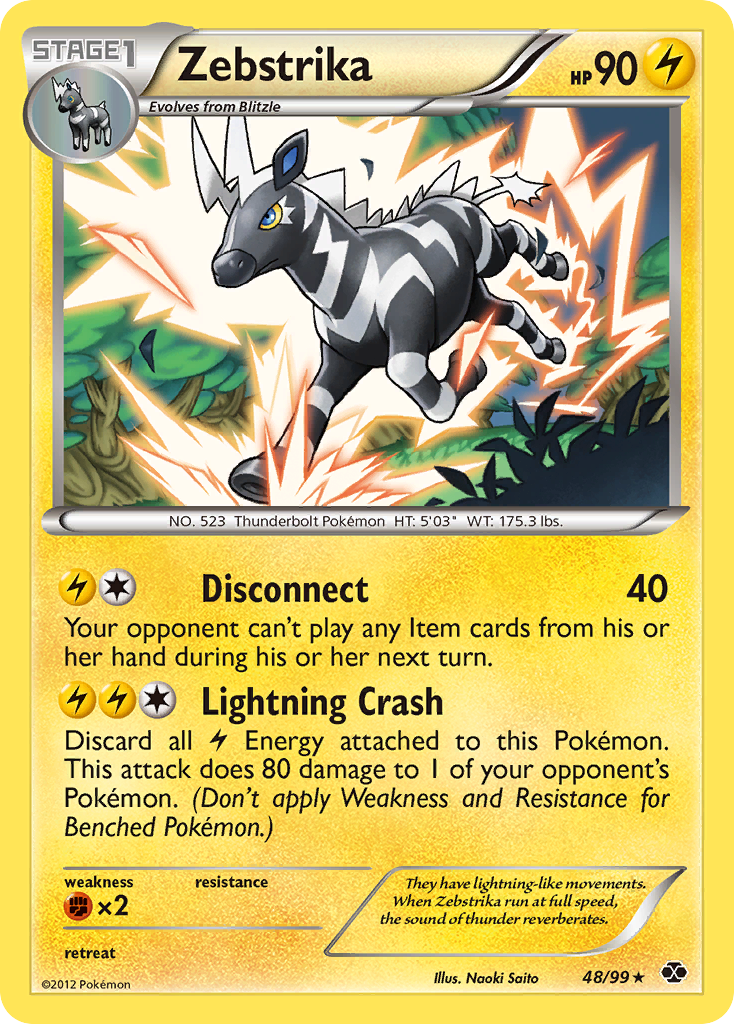 Zebstrika (48/99) [Black & White: Next Destinies] | Silver Goblin