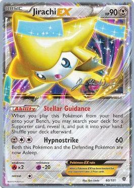 Jirachi EX (60/101) (HonorStoise - Jacob Van Wagner) [World Championships 2015] | Silver Goblin