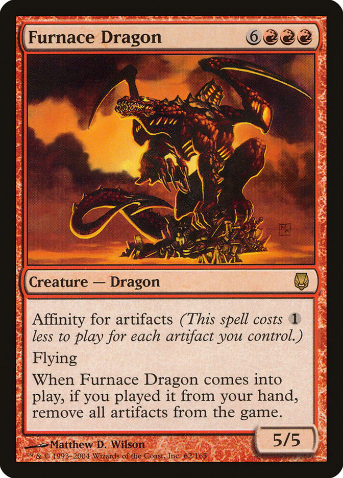 Furnace Dragon [Darksteel] | Silver Goblin