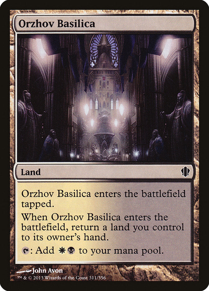 Orzhov Basilica [Commander 2013] | Silver Goblin