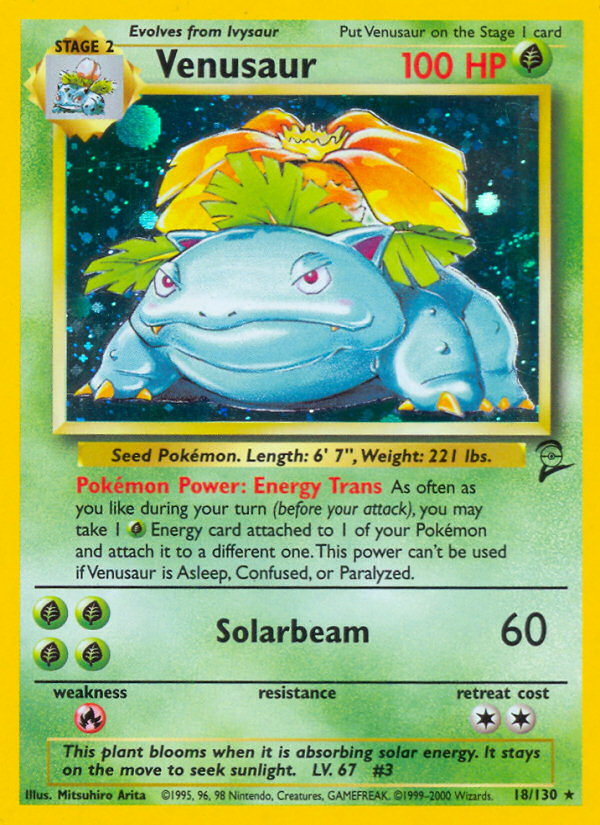 Venusaur (18/130) [Base Set 2] | Silver Goblin