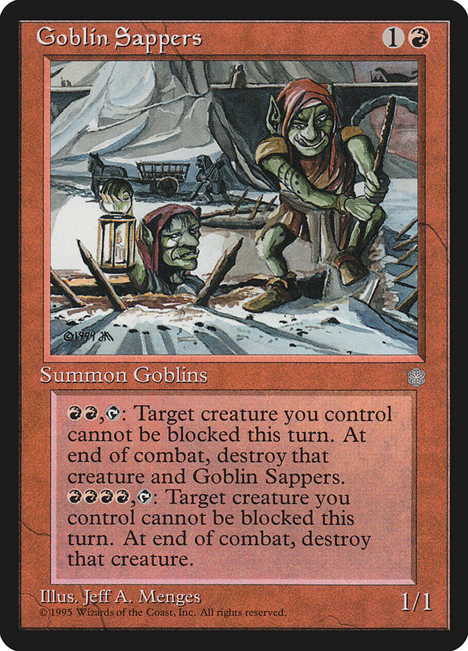 Goblin Sappers [Ice Age] | Silver Goblin