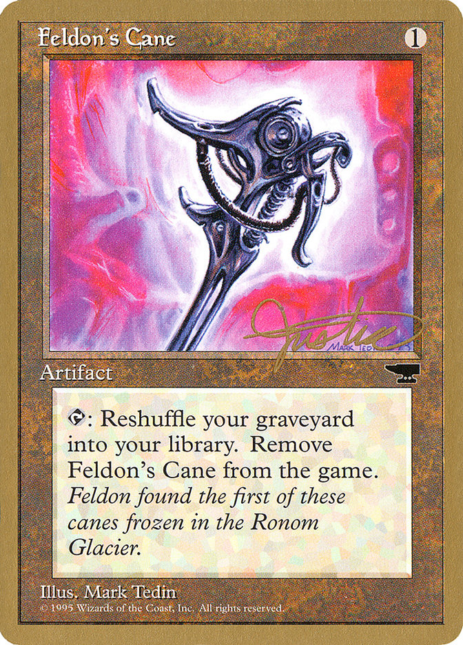 Feldon's Cane (Mark Justice) [Pro Tour Collector Set] | Silver Goblin