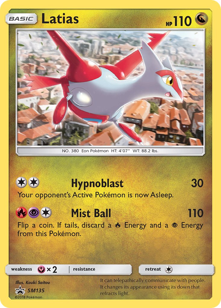 Latias (SM135) [Sun & Moon: Black Star Promos] | Silver Goblin