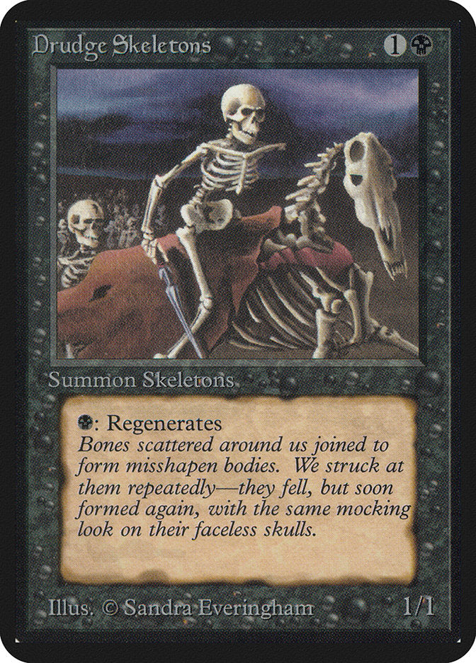 Drudge Skeletons [Alpha Edition] | Silver Goblin
