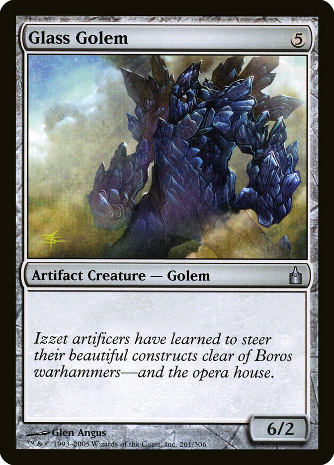 Glass Golem [Ravnica: City of Guilds] | Silver Goblin