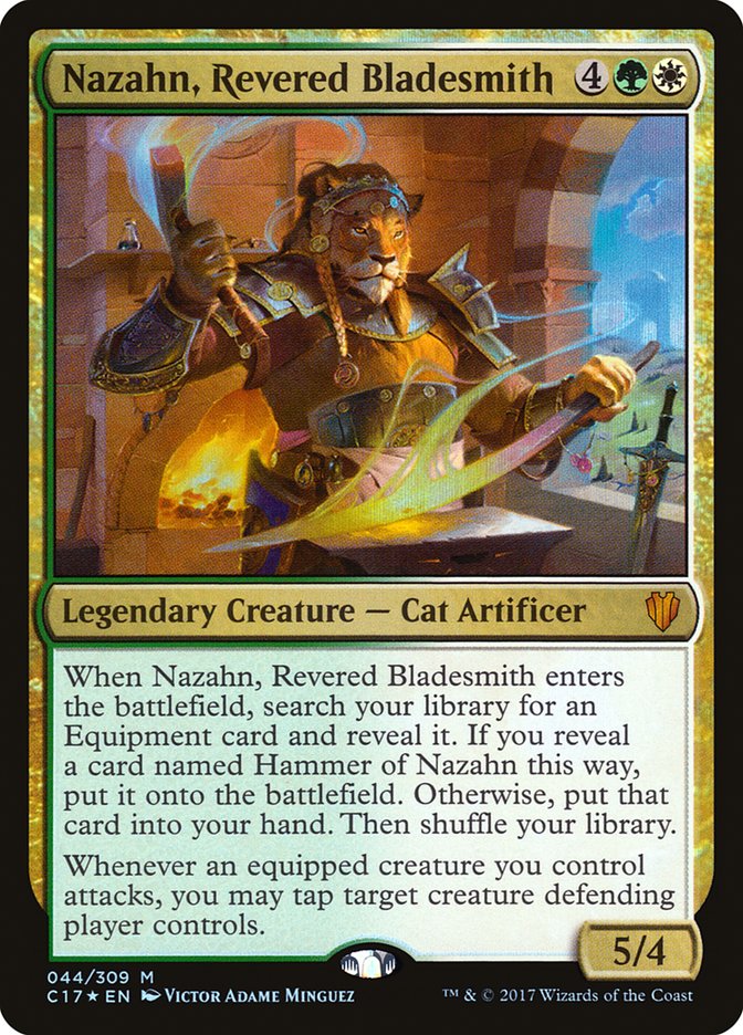 Nazahn, Revered Bladesmith [Commander 2017] | Silver Goblin