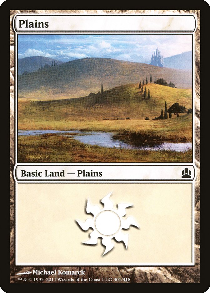 Plains (301) [Commander 2011] | Silver Goblin