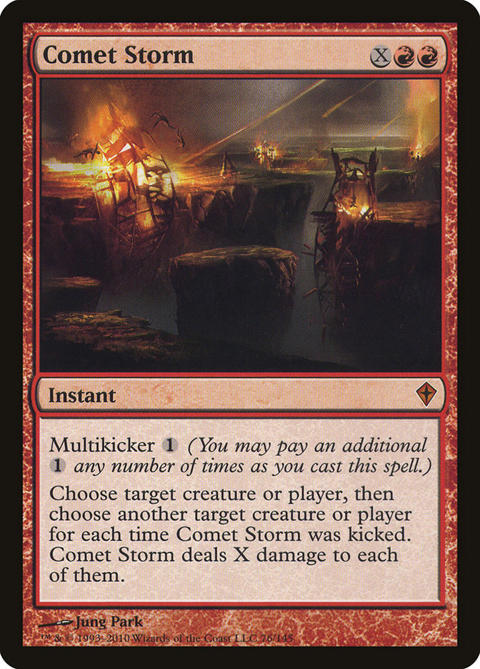 Comet Storm [Worldwake] | Silver Goblin