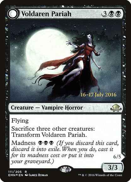 Voldaren Pariah // Abolisher of Bloodlines (111s) Foil - Eldritch Moon Promos