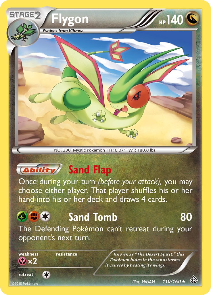 Flygon (110/160) (Cosmos Holo) (Blister Exclusive) [XY: Primal Clash] | Silver Goblin